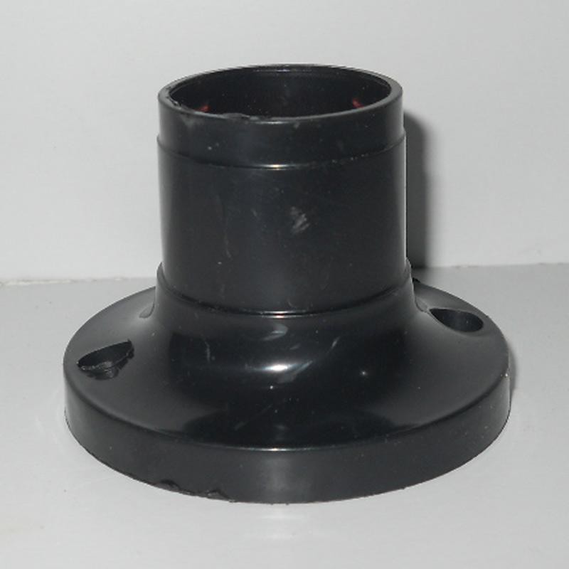 Fitting Plafon Bulat Hitam Dexta / Fitting Lampu Damar Kurung / Fitting Lampu Murah E27