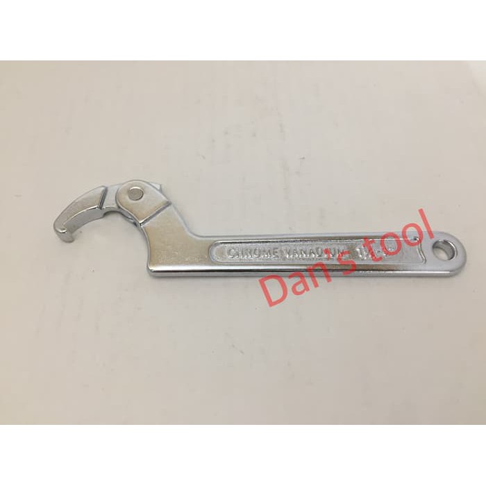 Adjustable Hook Wrench / Kunci Hook Setel 2 1/2 - 4 3/4 inch TAIWAN