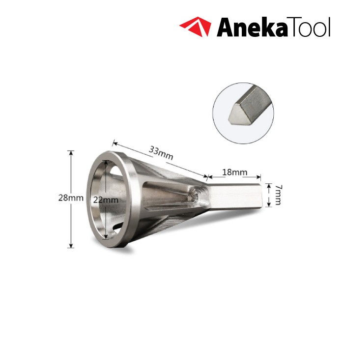 AnekaTool Alat Deburring Eksternal Chamfer