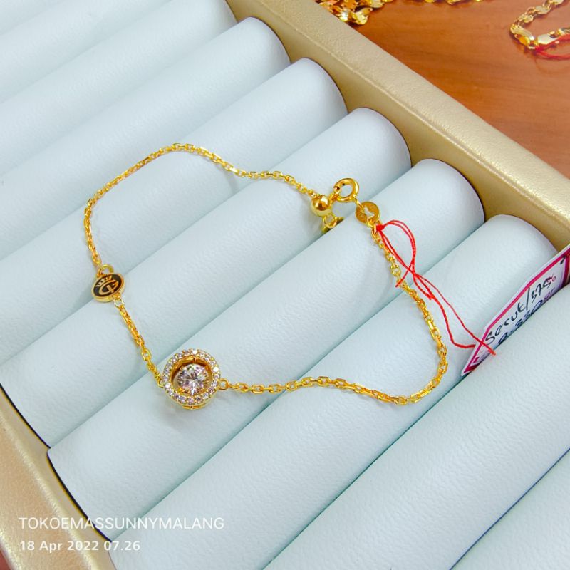 Gelang igun/IG emas asli 375%
