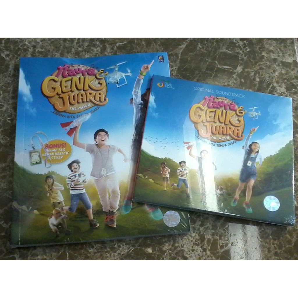 NAURA DAN GENK JUARA : NAURA DAN GENK JUARA