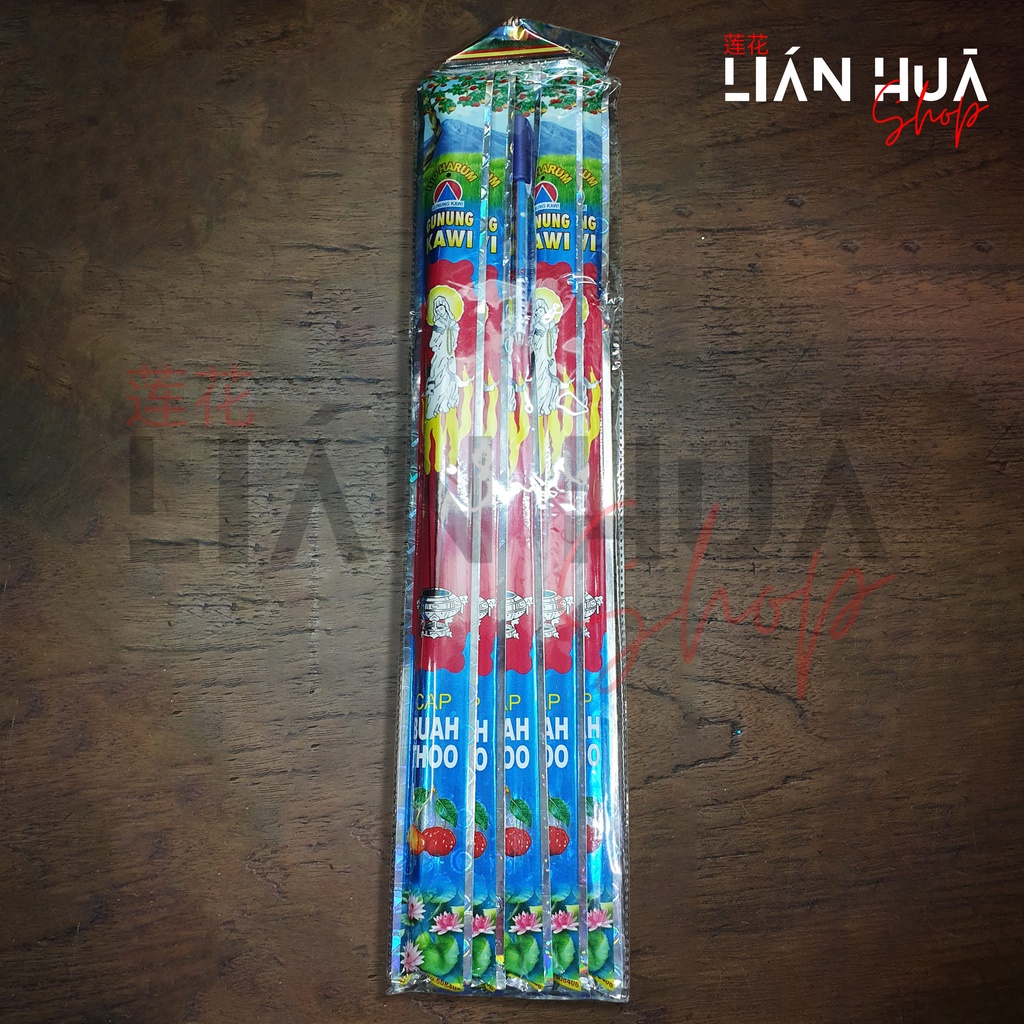 Jual Hio/Dupa Harum Gunung Kawi Cap Buah Thoo ukuran 50 cm isi 5