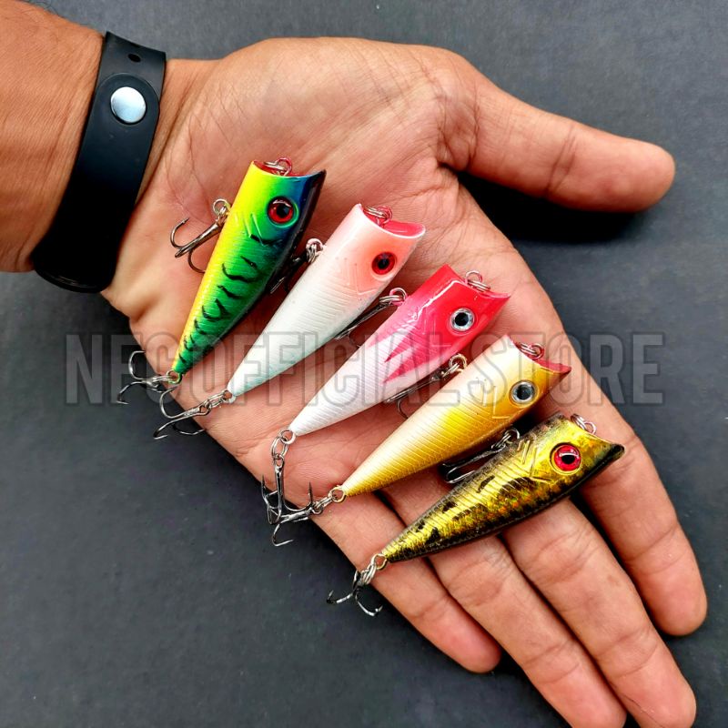 Mini Popper 6 cm 6,5 gram LONG CAST Best Killer Action for ultralight casting