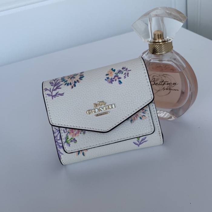 Coach Small Wallet With Wildflower Print