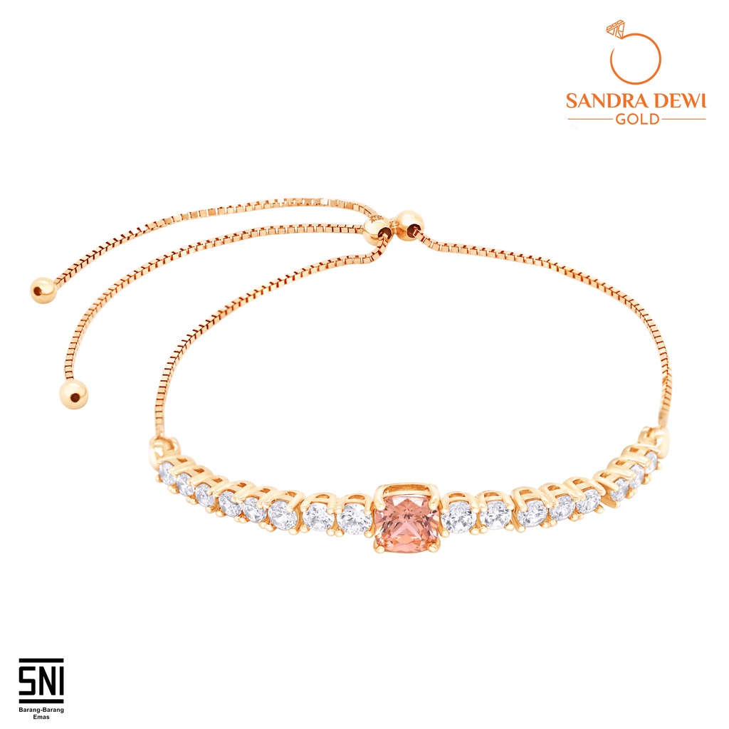 Gelang Emas Morganite Series by Sandra Dewi Gold 18K BC210236