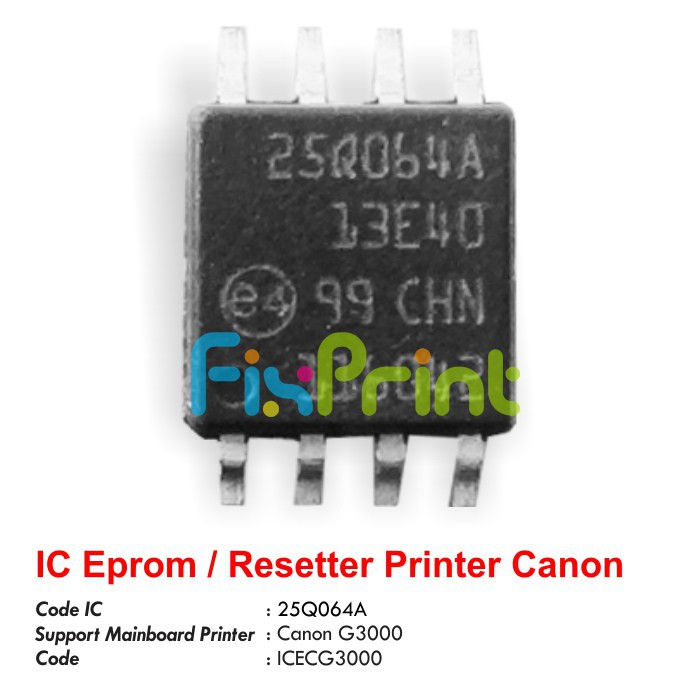 IC Reset Canon G3000  Resetter Printer Canon G3000 Ink Absorber is Full  Reset Counter G3000