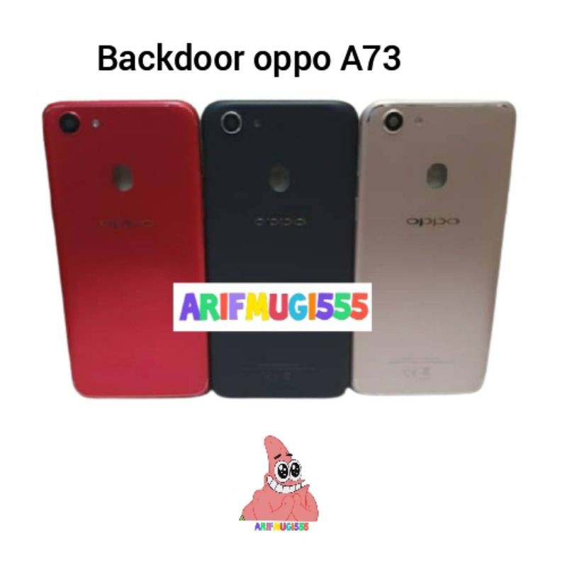 Backdoor Backcover Tutup belakang Casing Oppo A73 Original