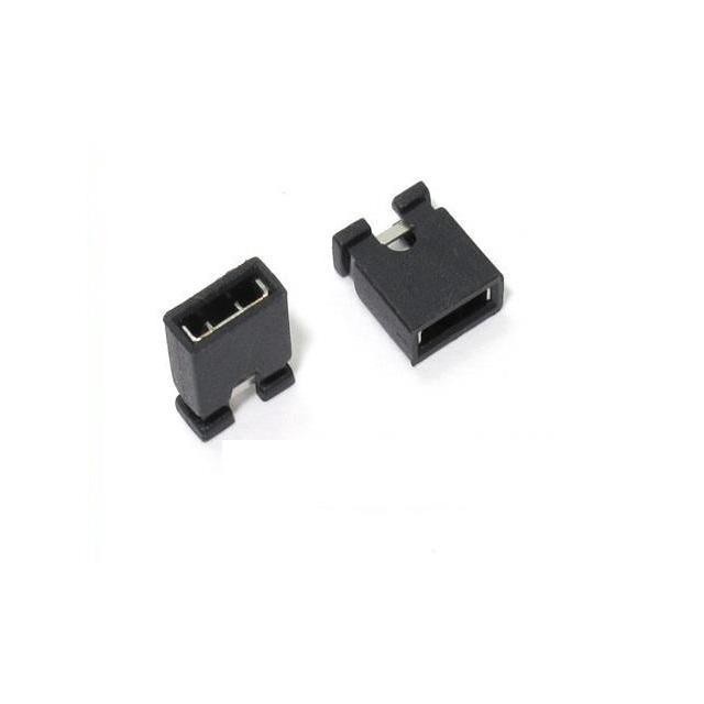 10 Pcs Mini Micro Jumper 2.54mm Standard PCB Shunts - Short Jumpers Cap (Red, US Seller)