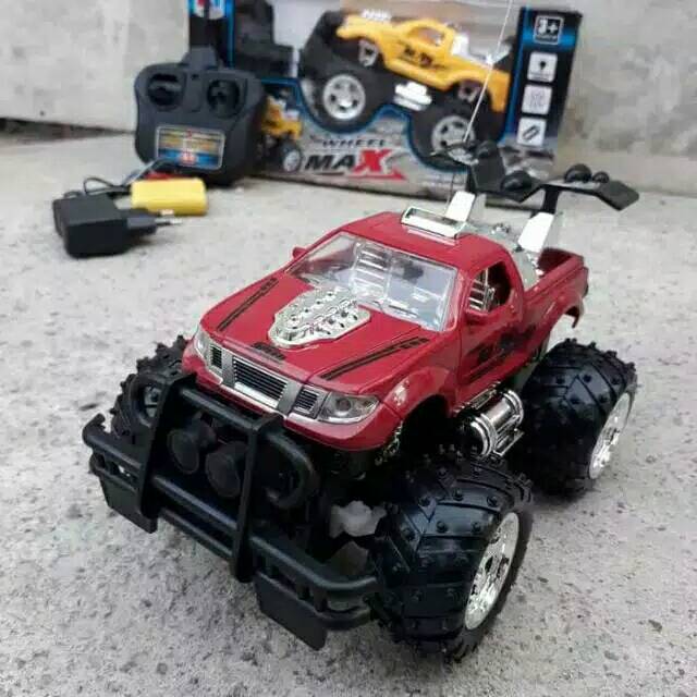 RC CAR JEEP MAX MOBIL REMOTE CONTROL BATRE CAS MAINAN ANAK