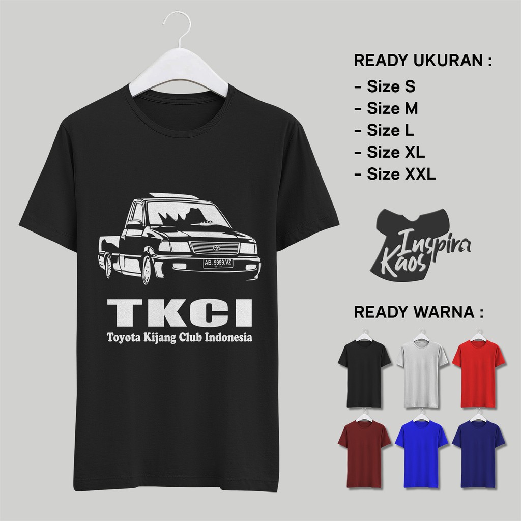KAOS KEREN BAJU DISTRO PRIA WANITA COMBED 30S - TKCI