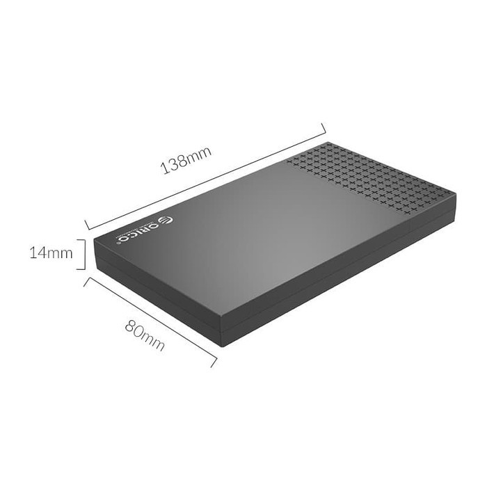 ORICO 2526C3 2.5-Inch Type-C Portable Hard Drive Enclosure