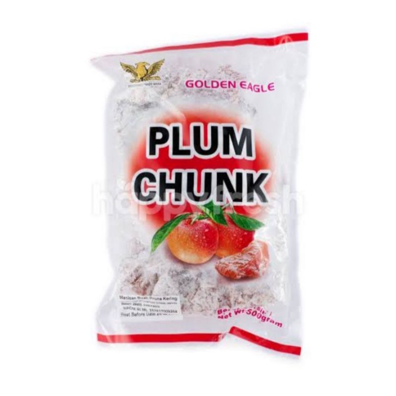 

plum chunk 500 gram kiamboy golden eagle asam manis