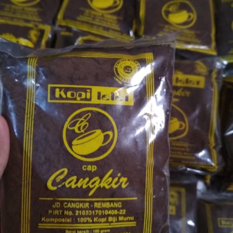 KOPI LELET LASEM CAP CANGKIR 250 GRAM