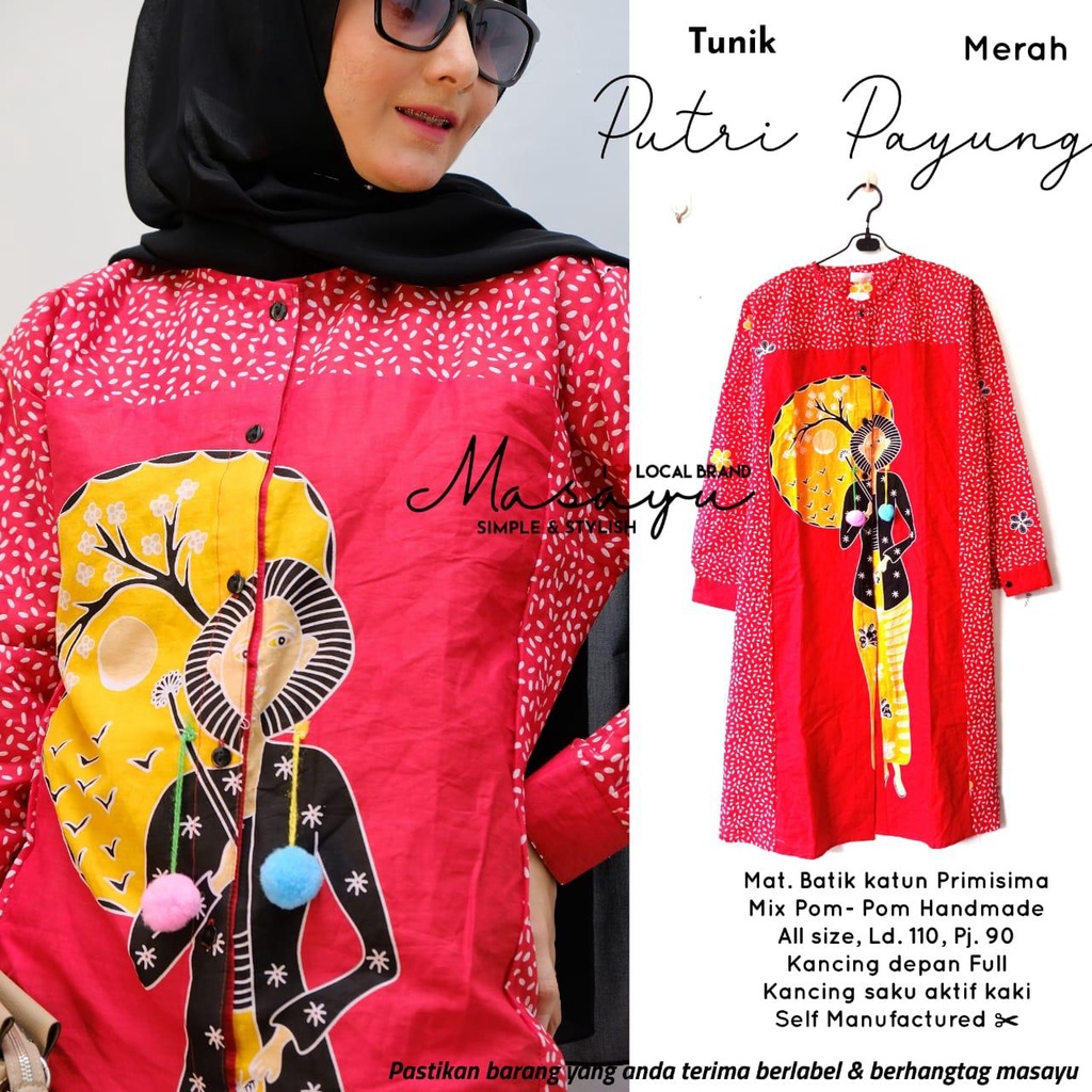 Tunik putri payung ori by masayu