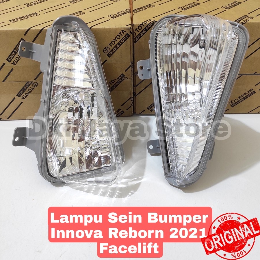 Lampu Sein bumper Innova Reborn 2021 Facelift Original Global Panda