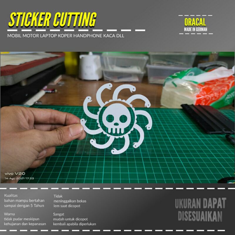STIKER BOA HANCOCK STICKER CUTTING TRANSPARAN