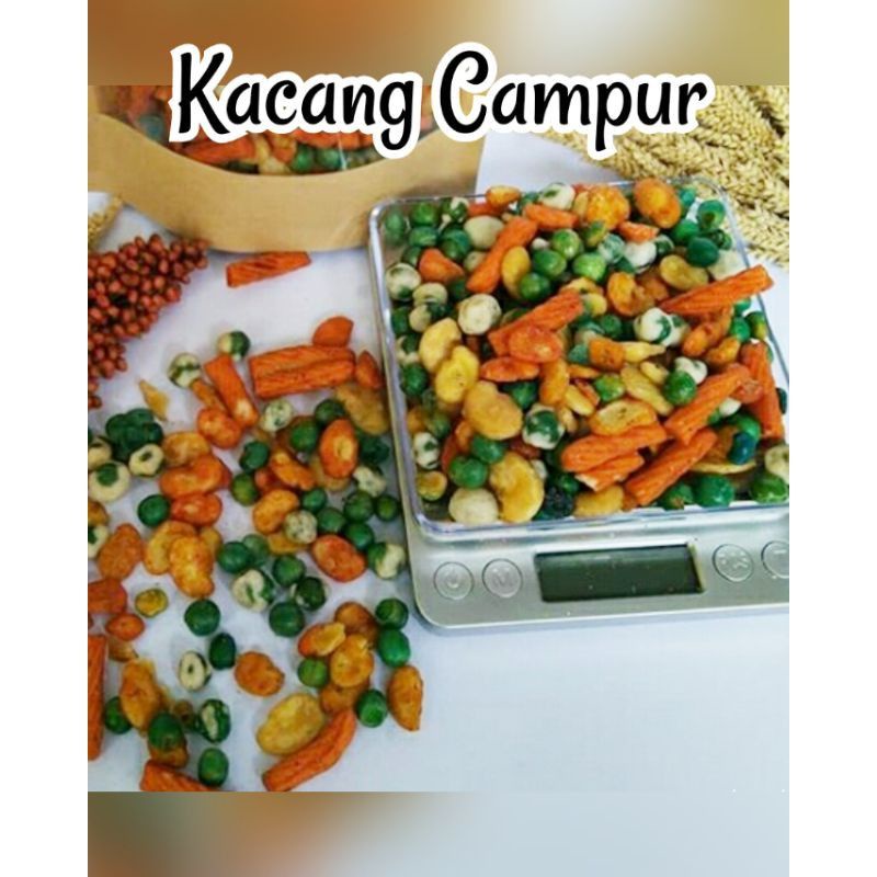 

KACANG JAIPONG MIX 1/2KG(500GRAM)/KACANG CAMPUR JAIPONG