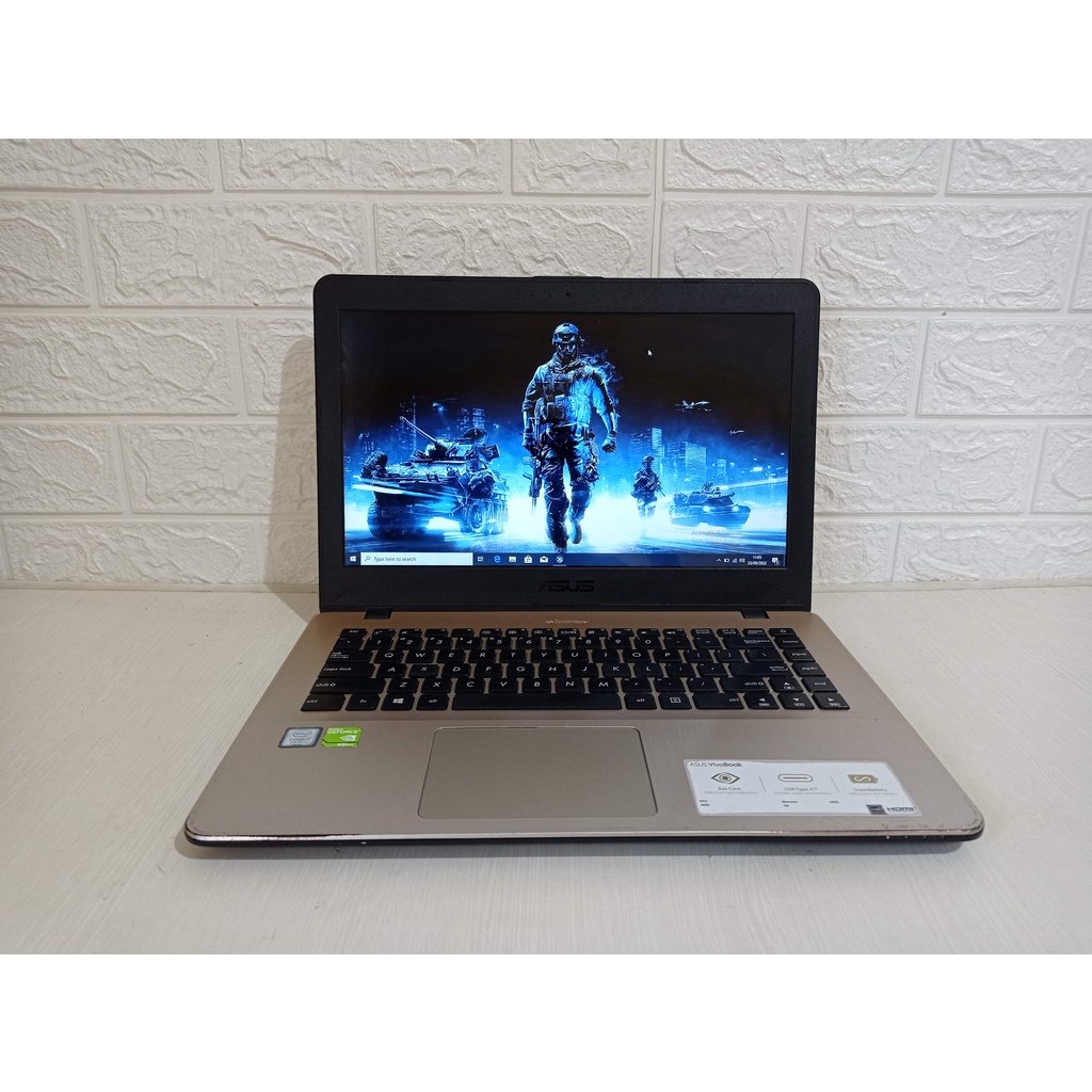 Asus A442UR Core i7-7500U SSD VGA Nvidia 930mx Gen 7 Laptop Second Bekas Gaming Desain Gen7 Kabylake