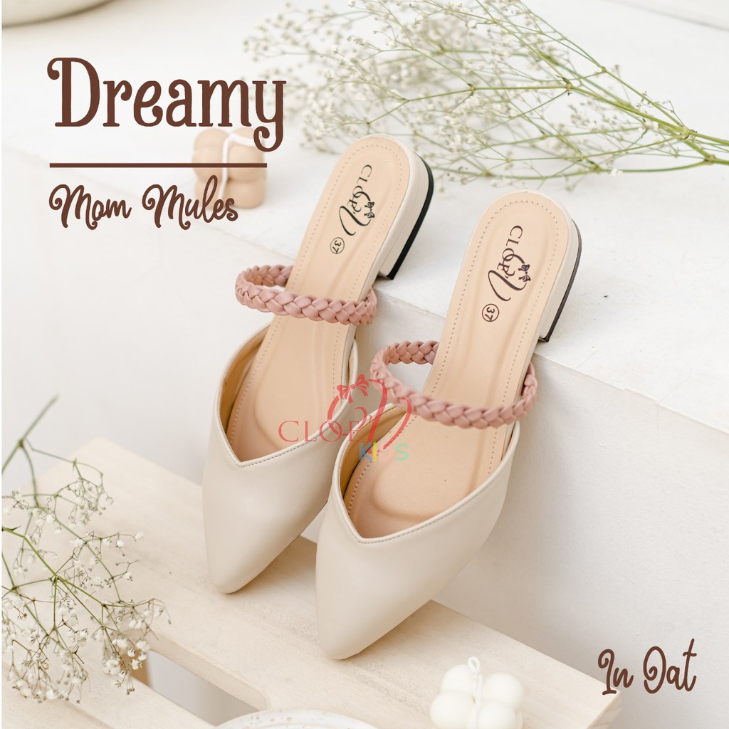 CLOEVKIDS - Flat shoes mules wanita Dreamy