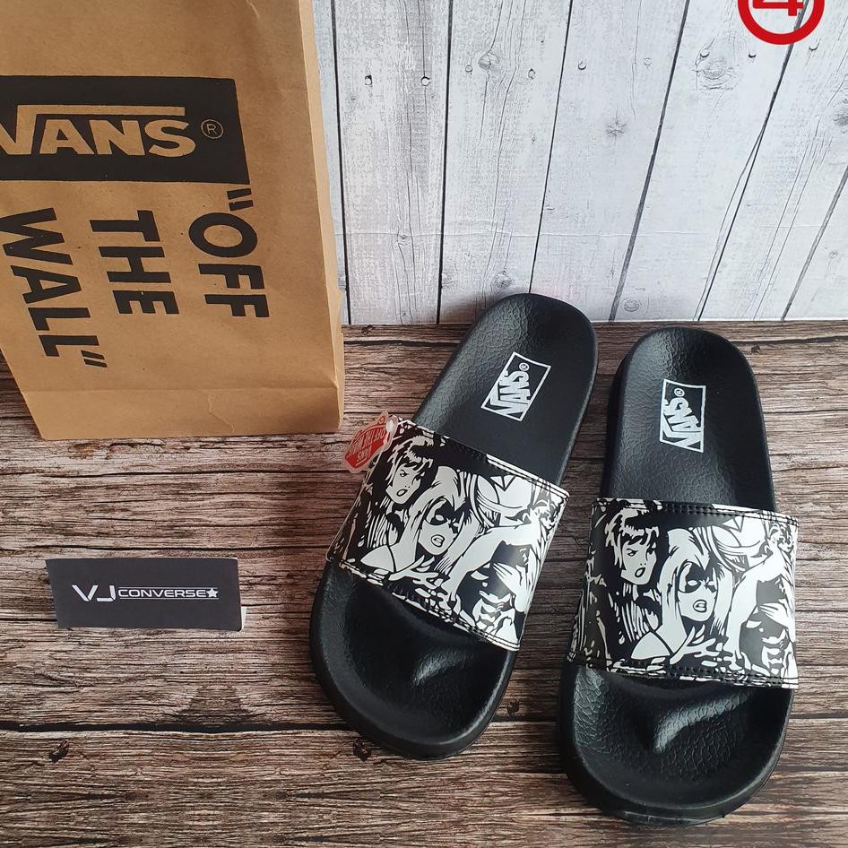 harga sandal slip on vans