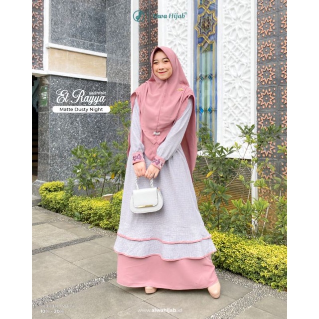 GAMIS MOM EL- RAYYA • SET  • ALWA HIJAB • READY STOK