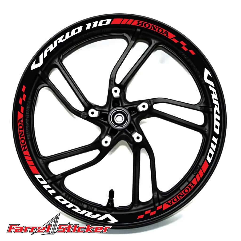 stiker velg sticker velek vario 110