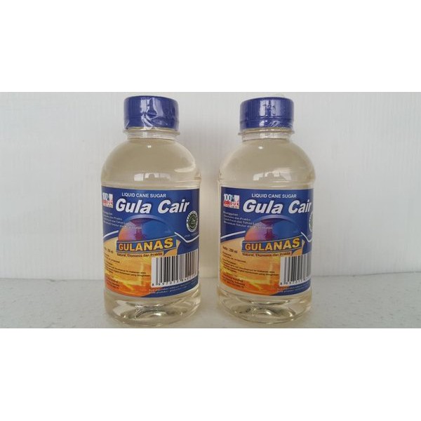 

Gulanas gula cair putih 250ML dari TEBU