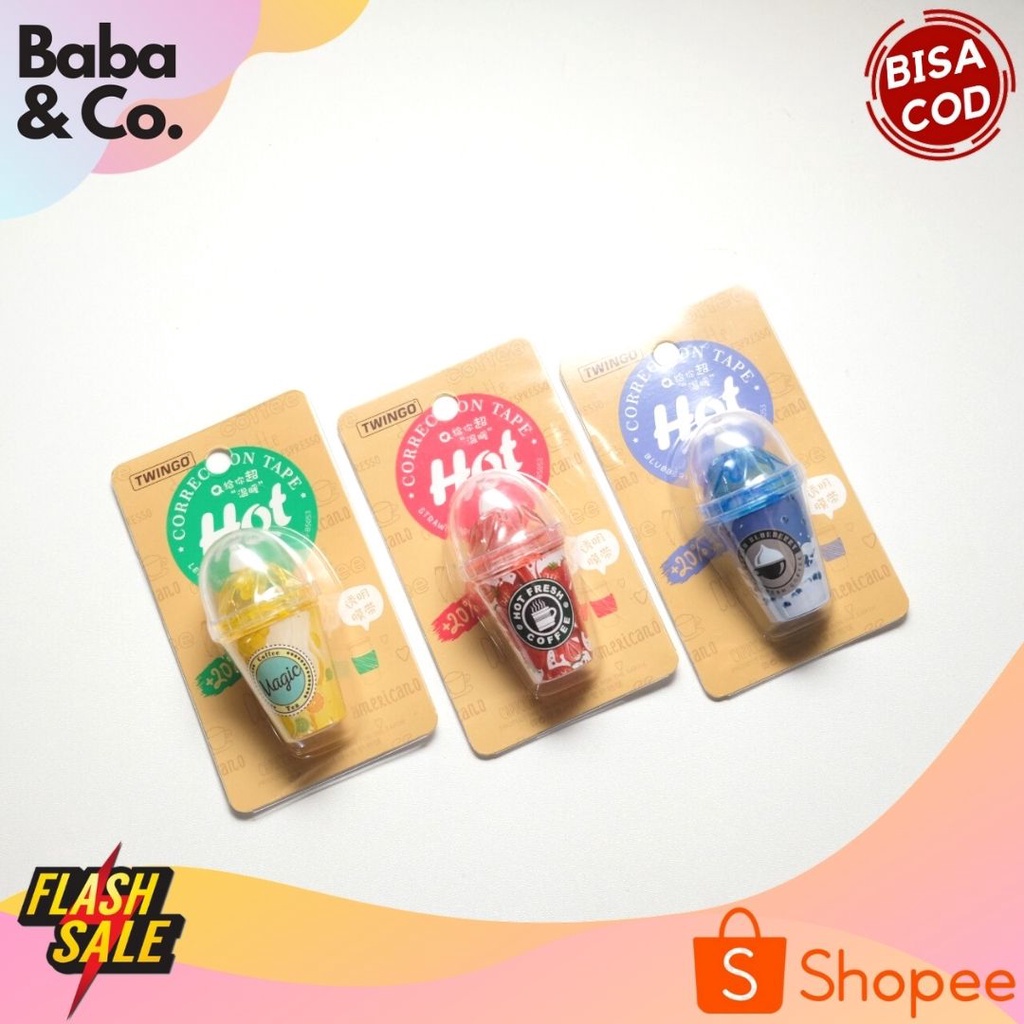 

CORRECTION TAPE STARBUCK TIP-EX BENTUK STARBUCK LUCU TIPE X MURAH CORECCTION TAPE LUCU TIP-EX UNIK ALAT TULIS KANTOR ALAT TULIS SEKOLAH ATK MURAH BISA COD