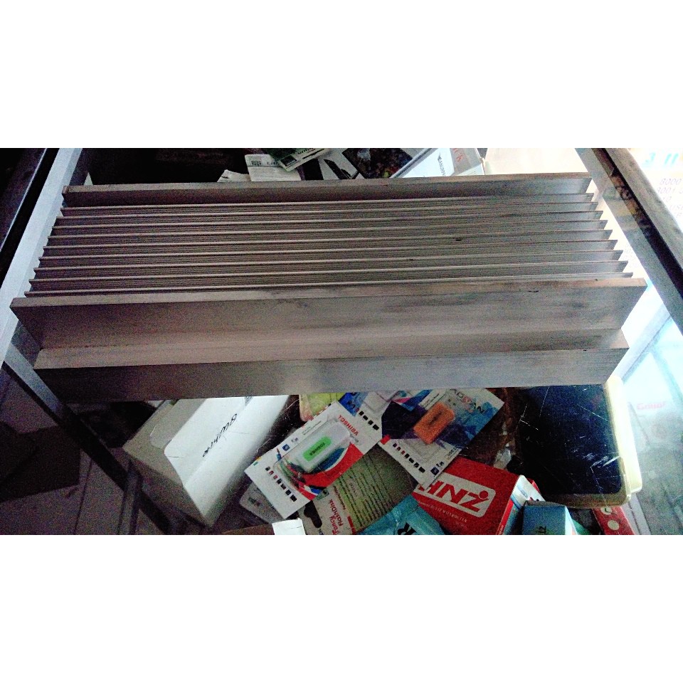 HEATSINK BALOK 30CM SUPER TEBAL, DINGIN builup