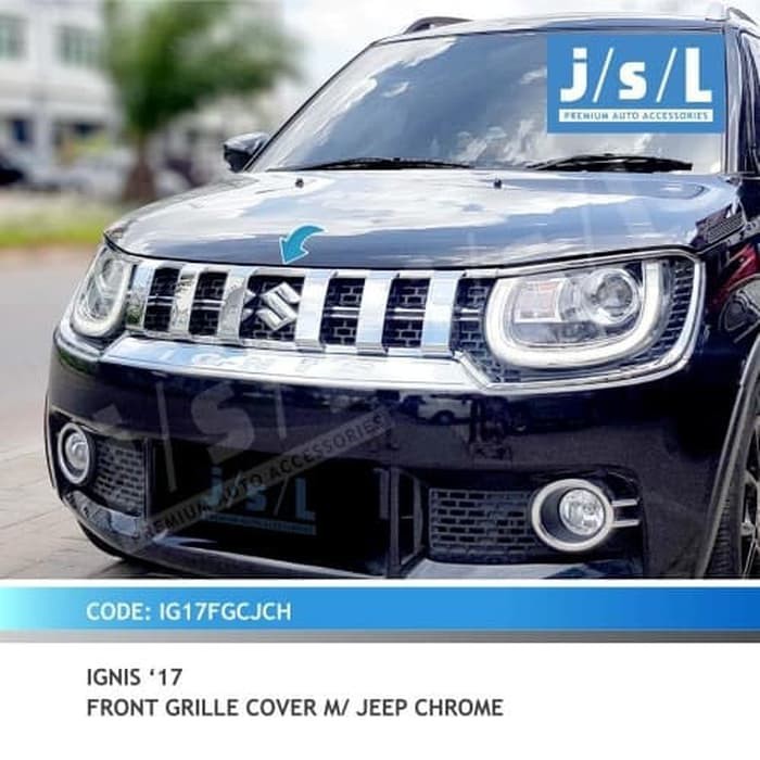 Grille Depan Ignis Model Jeep Chrome