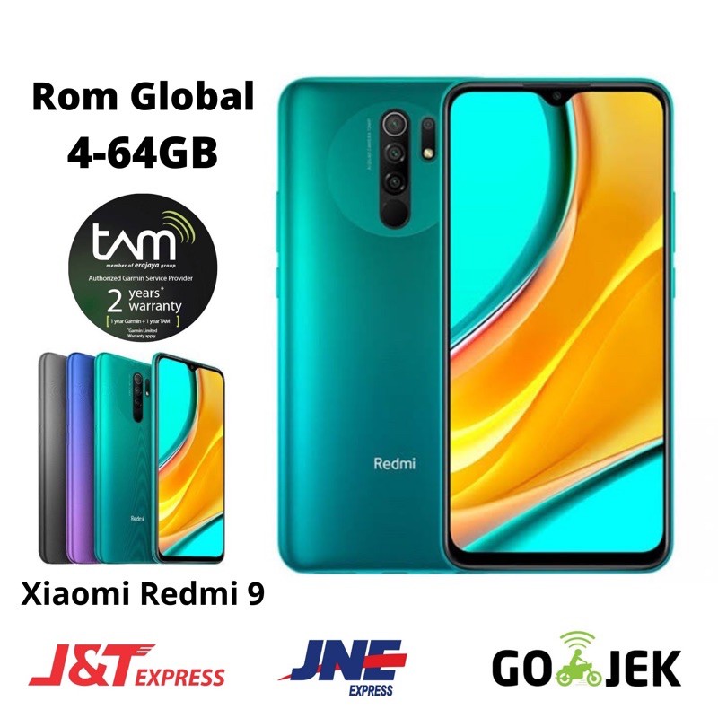  Redmi  9 9A 9C  4 64 3 32 Garansi resmi Tam Shopee 