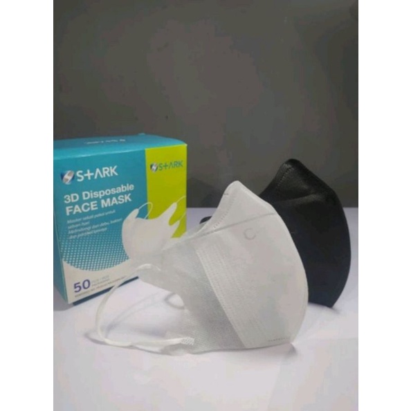 Masker Duckbill 1box 50 pcs / Masker Duckbill Garis 50pcs