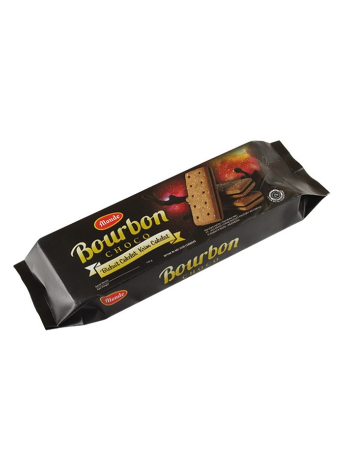 

Monde Bourbon Choco 150gr - Biskuit Cokelat Krim Cokelat