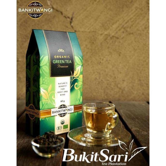 

[ COD ] Bangkit Wangi Organic Premium Green Tea | Teh Hijau Organik 60gr DISKON Kode 1194