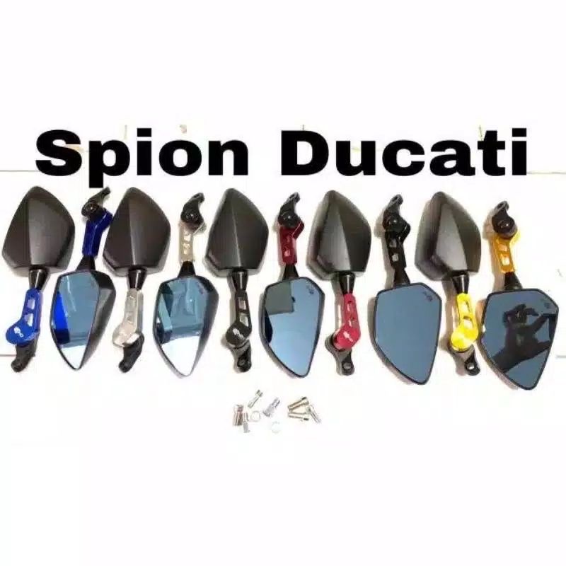 Spion Model DUCATI Universal Buat Nmax/Aerox/Lexi/Xmax/Pcx/Adv/Ninja/Cbr/R15/R25