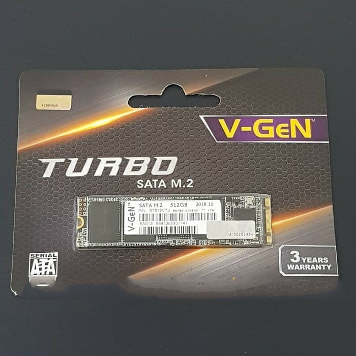 V-GEN SSD M.2 SATA 512GB TURBO M2 512 GB VGEN 2280