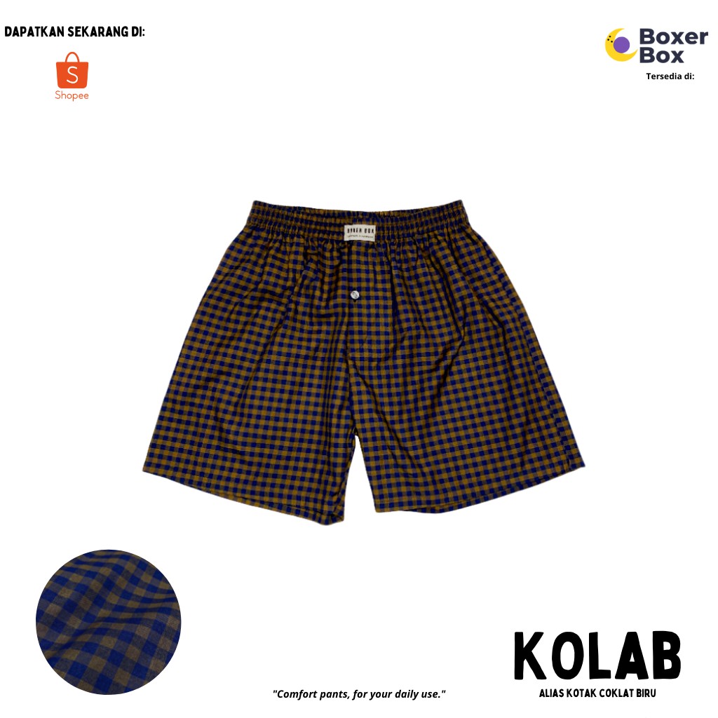 Boxer Pria Wanita Dewasa Katun Motif Boxer Pria Boxer Pria Dewasa Bokser Pria Bokser Pria