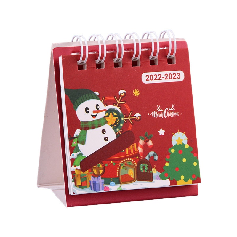 Zzz August 2022-Dec 2023 Kalender Meja Model Flip