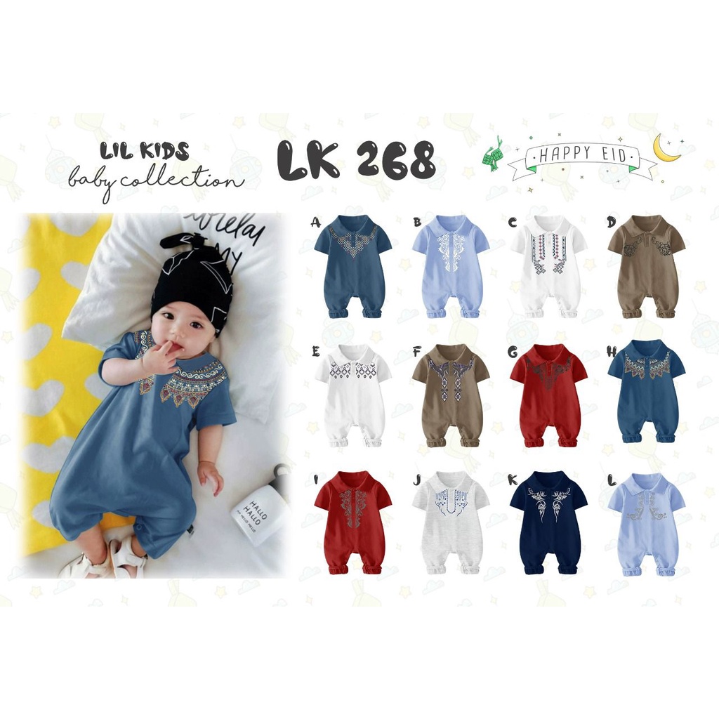 Lil Kids Romper Koko Bayi - Baju Kodok Koko Bayi LK-RKB