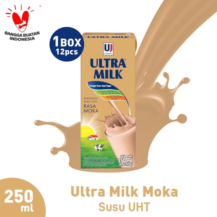 

ds211vz Ultra Milk Susu Uht Moka 12X250Ml Xa201As