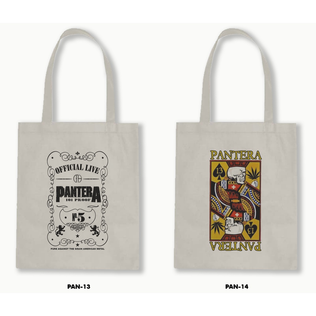 TOTE BAG BLACU - PANTERA 01