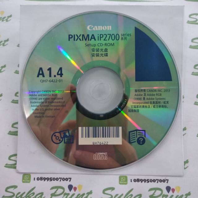 CD Driver Canon iP2770 Original