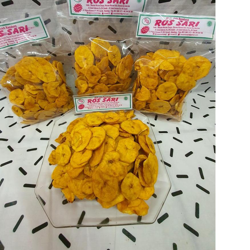 

⚡Cuci gudang⭐ Kripik Pisang Manis 250Gr Oleh Oleh Bandung