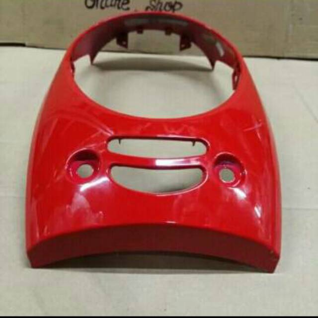 Panel Tameng Depan cover reflektor scoopy injection FI merah win