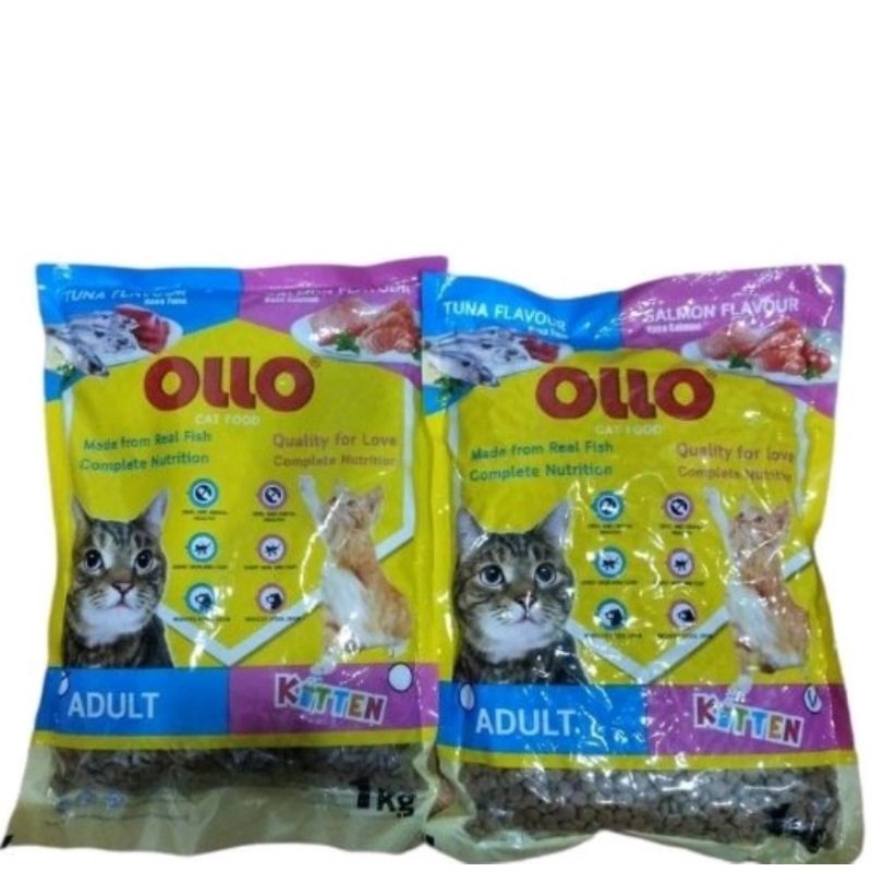 Ollo Cat Food Tuna/Salmon 1kg