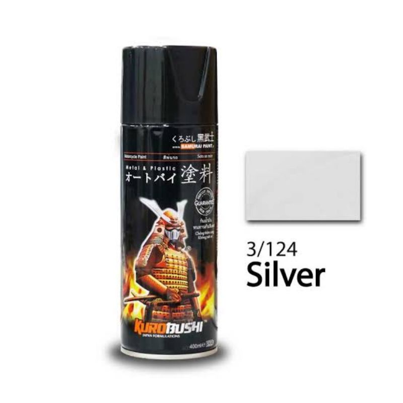 CAT SEMPROT SAMURAI 124 SILVER