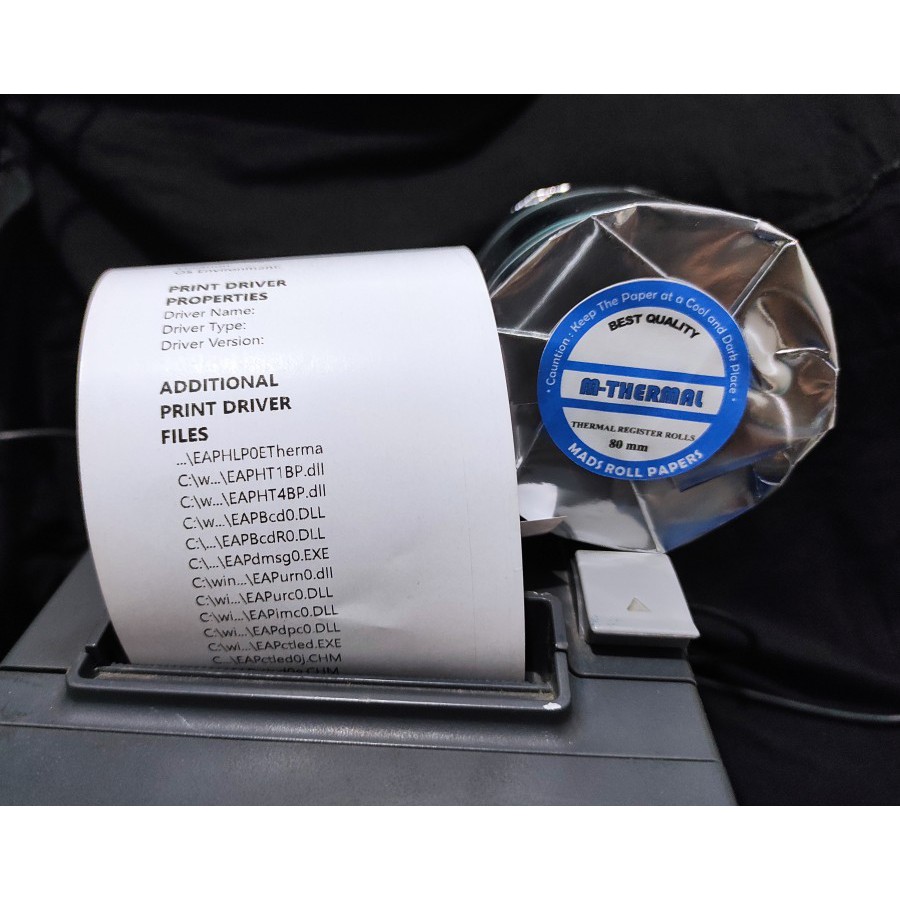 

[NEW EDITION] Kertas Struk Thermal 80x80 Paper Roll Untuk Kertas Kasir Parkir Tiket