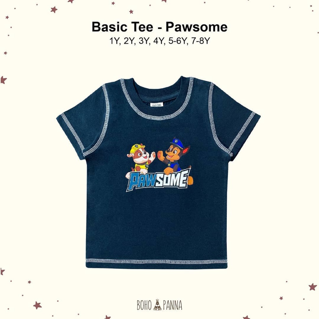 BOHOPANNA BASIC TEE PAW PATROL - KAOS ANAK