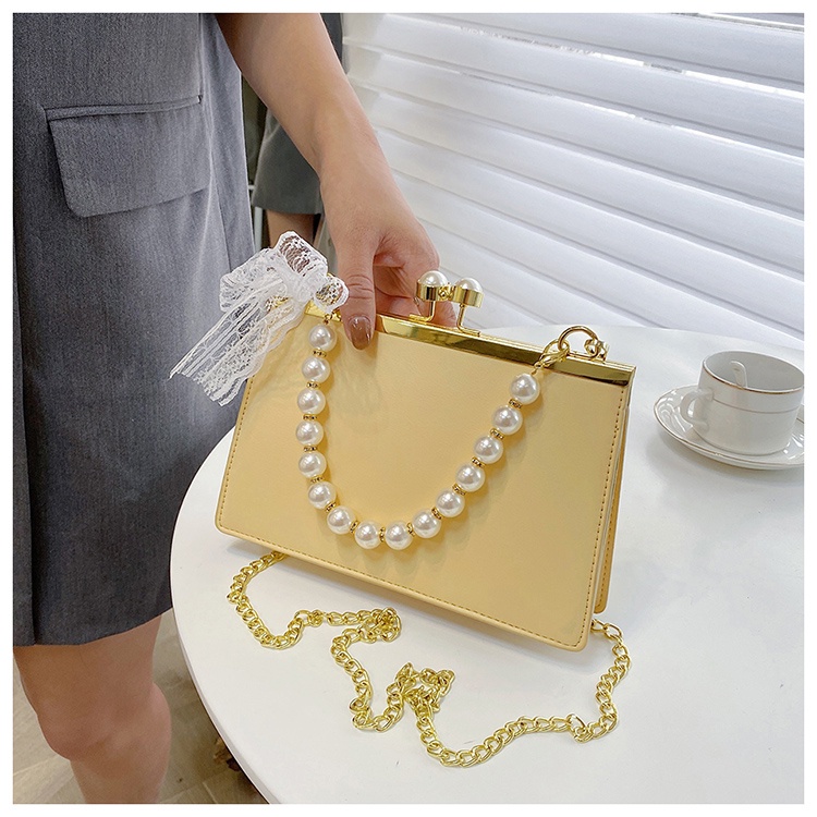 (2Pc Bisa 1Kg)GTBI998875965 New arrival !!! Tas Pesta  Tas Party Wanita Import Premium +Mutiara