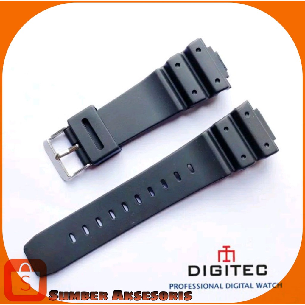 Tali Jam Tangan DIGITEC DG-3090T DG 3090T DG 3090 T Strap Premium